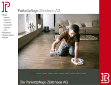 Tablet Screenshot of parkettpflegeag.ch
